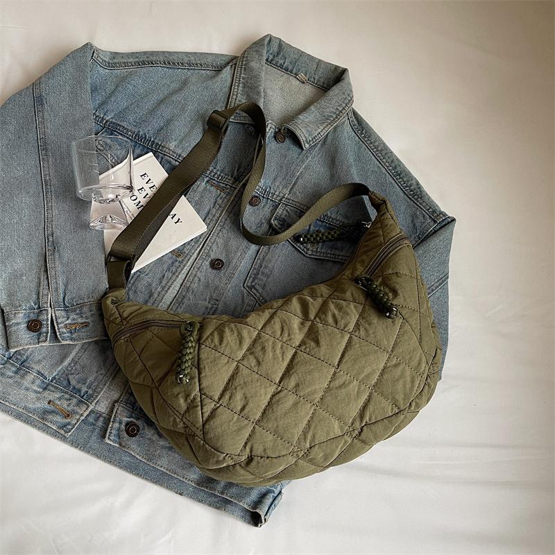 Женская сумка хобо, легкая сумка через плечо, большая вместимость, сумка через плечо