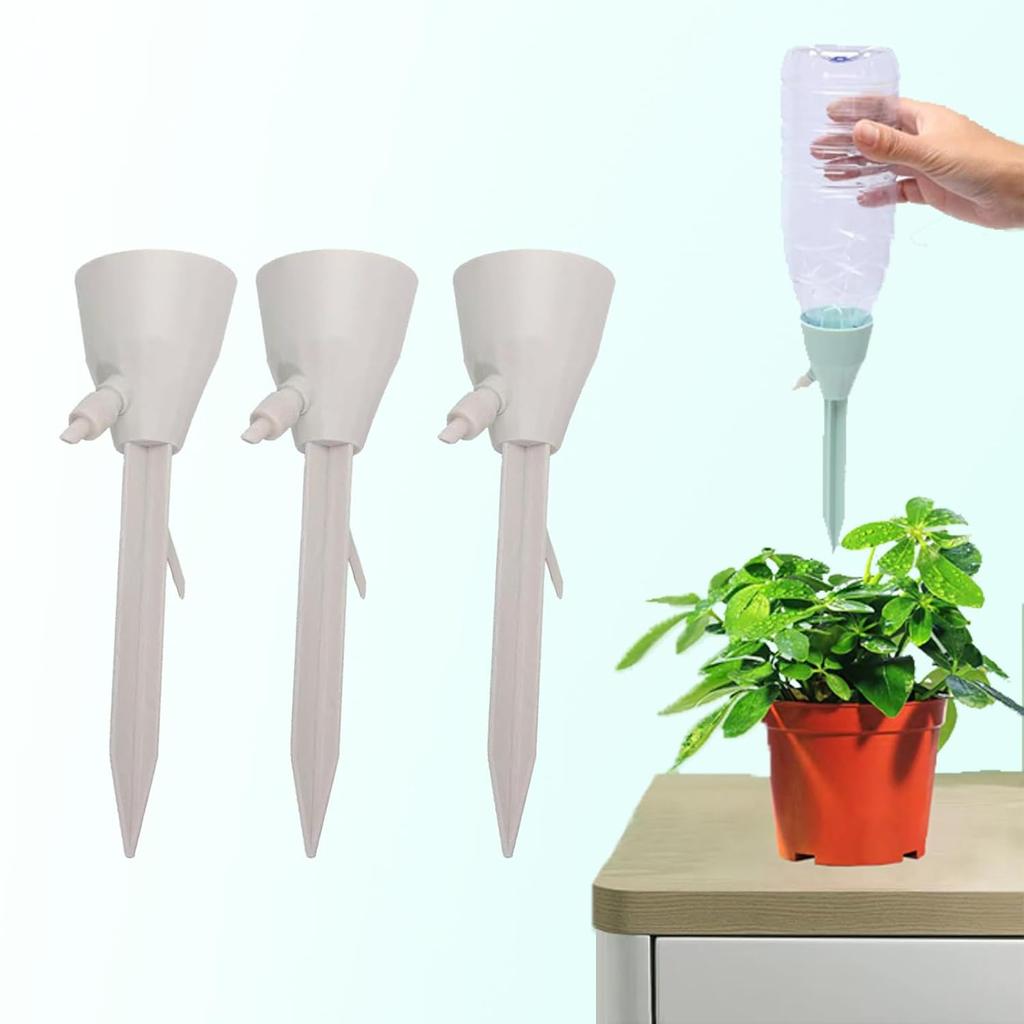 3PCNew Upgraded Plant Self Watering Spikes,Adjustable Plant Watering Devices with Slow Release Control.