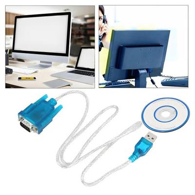 Кабель-адаптер USB в RS232 последовательный, штекер-штекер, USB 2 штекер в 9-контактный DB 9