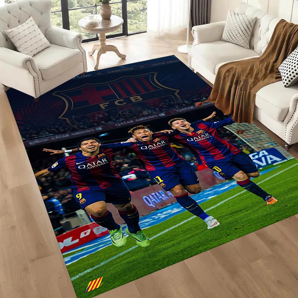 Messi 158 Area Rug Perfect for Game Room Study room Outdoor Living Rooms Anti-slip Rug Decorate Offices Perfect Gift for Women/Men