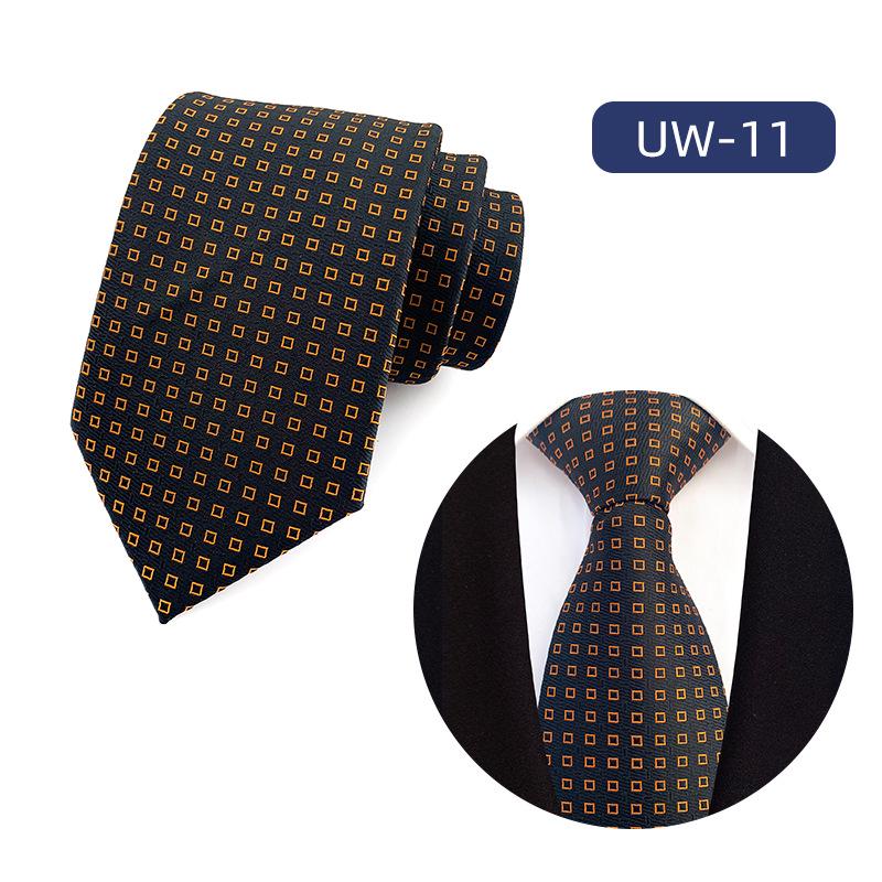 Мужской галстук из полиэстера для бизнеса, свадьбы, повседневного ношения, для жениха и шафера