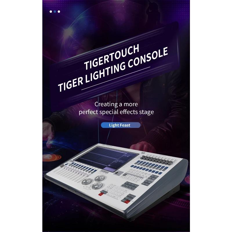 Tiger Touch 2 DMX Stage Light DJ Equipment System11.1/16 Intel I7cpu Tiger Touch Ll Console For Disco Party Moving Head Light Pa