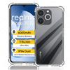 Прозрачная силиконовая противоударная чехол-бампер для Realme Note 70T Чехол Защитная крышка для объектива RealmeNote70T Note70T 70 T 4G Funda Capas