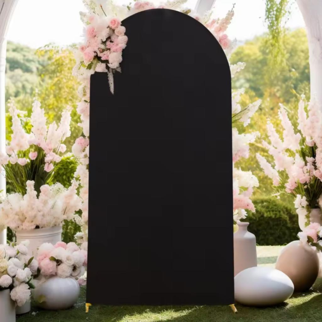 Cover for Balloon Arch Stand Frame Wall Photo Backdrop Black [Wp-St-Pokrowiec3]