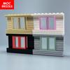 Набор MOC Кирпичи Раздвижное Окно 1X2X3 Идеально Для Построения Блоков Работает С 60593 60602 30586 Собирает Частицы Детские Игрушки