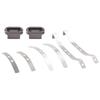 2 Pair Steel Shock Absorber Leaf Springs Suspension For WPL D12 B14 B24 B16 B36 RC Truck Car Upgrade Parts Accessories