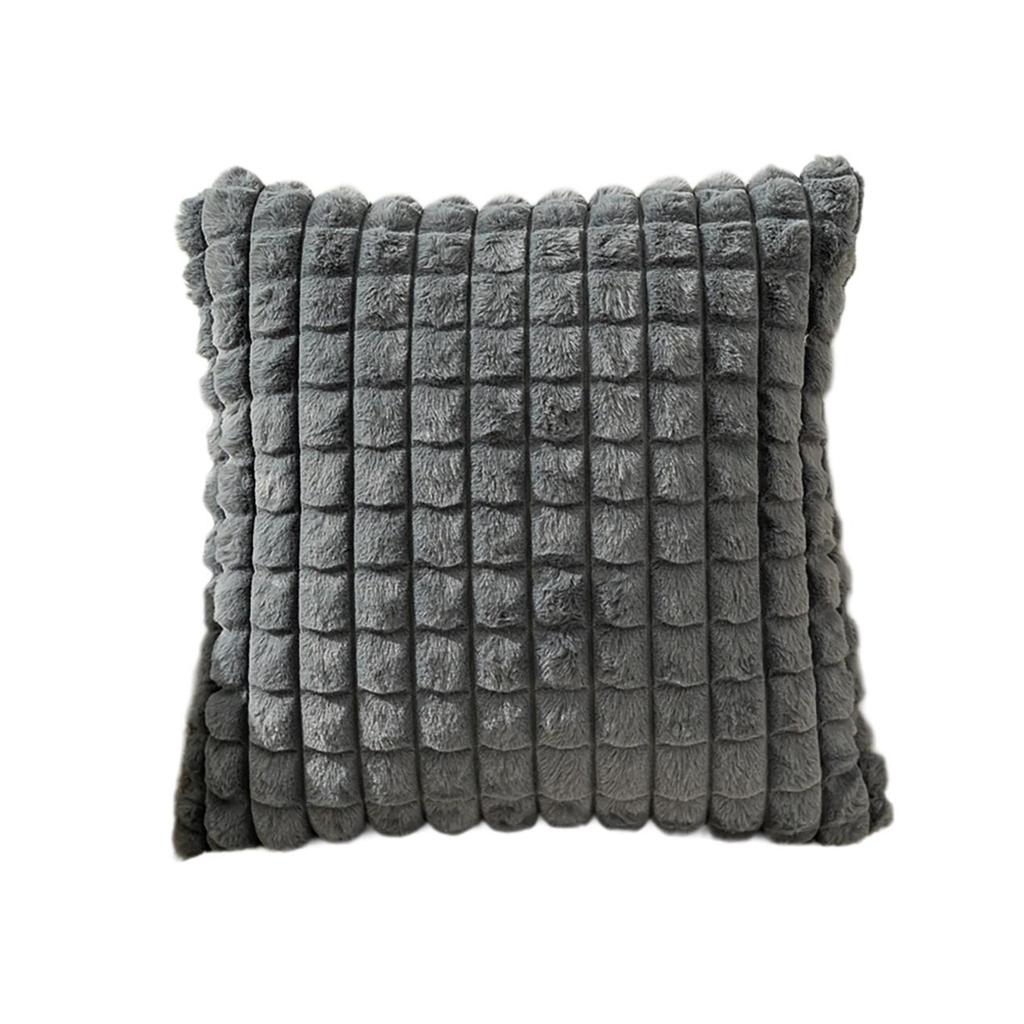 Новогодняя плюшевая наволочка Удобная Легко стирающаяся Наволочка для подушки для украшения дивана и кровати