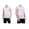 Summer Men Vest Hollow Mesh Sleeveless O Neck Solid Color Plus Size Quick Dry Good Breathability Basketball