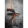Abstract Ballet Girl Oil Canvas Painting Dancing Ballerina Cudros Posters and Prints For Living Room Porch Home Wall Art Decor