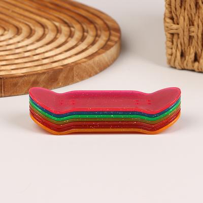 Мини светящийся в темноте фингерскейт светящаяся дека для фингерборда игрушка детские игрушки для снятия стресса для взрослых детей подарки