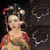 Luxury Crystal Rhinestone Hairband Fairy Hanfu Headdress Starry Shiny Head Chain  Jewelry Gifts