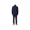 Under Armour Rival Knit Track Suit Jacket Zip и Comfortable Running Long Bikes Casual Sports Set Men suit Navy-Blue 1357139-410