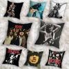 Подушка с принтом группы COOL AC-DC Rock art чехол на подушку для гостиной дивана чехол на подушку для спальни комнаты кровати чехол на подушку домашний декор