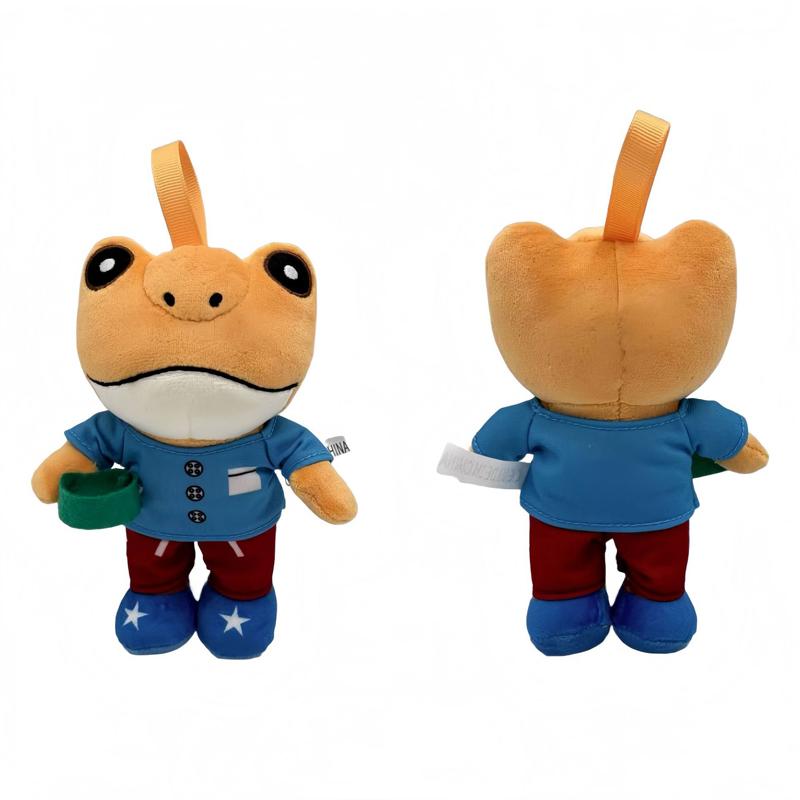 Style Puerto Rican Frog Stuffed Animal,Bad Bunny El Sapo Concho Plush Toy,Unique Rare Collectible Gift for Fans, Reggaeton Music