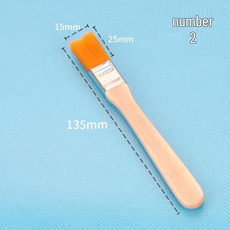 Набор нейлоновых кистей для масляной живописи №. 1–12