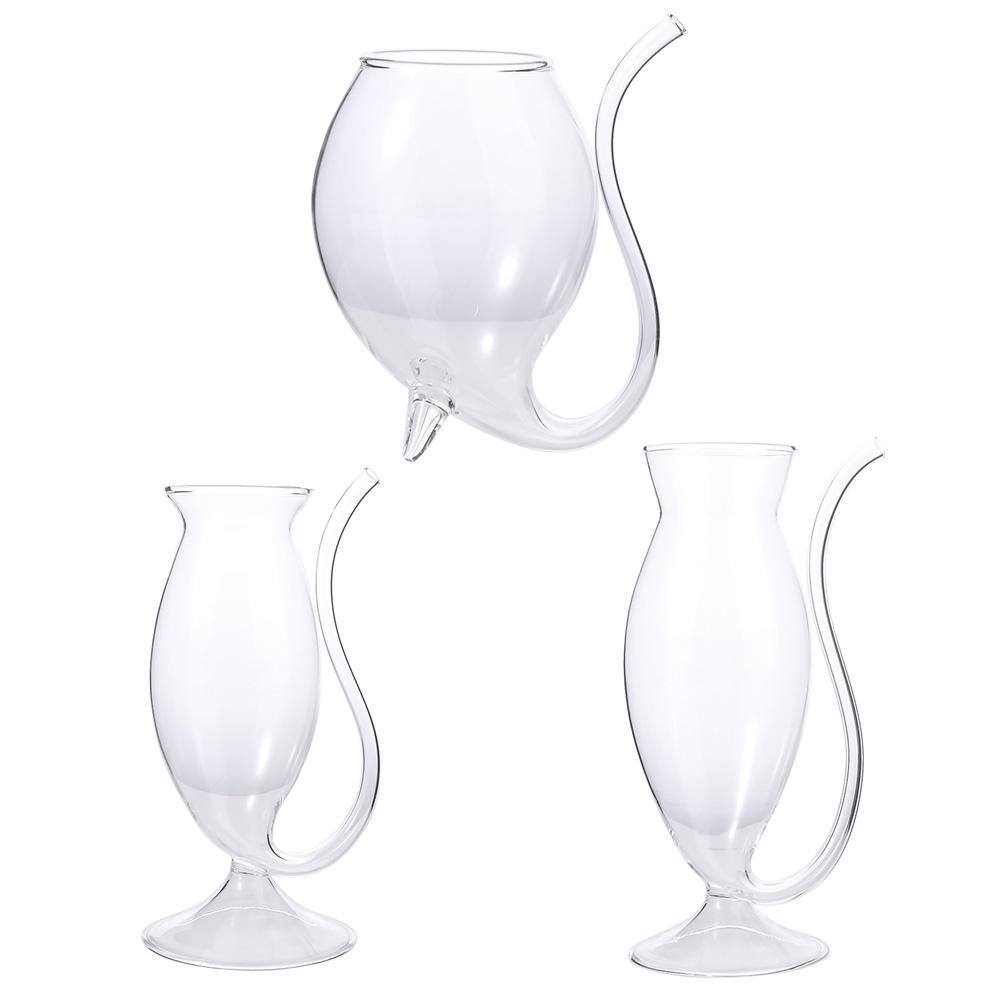 Drink Cup Creative Goblet Transparent Wine Glasses Molecular Gastronomy Champagne Cup  Bar