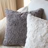 Наволочка из стриженого кроличьего меха, диванная подушка, прикроватная подушка, поясничная подушка-спинка, скандинавская прикроватная подушка, офисная подушка