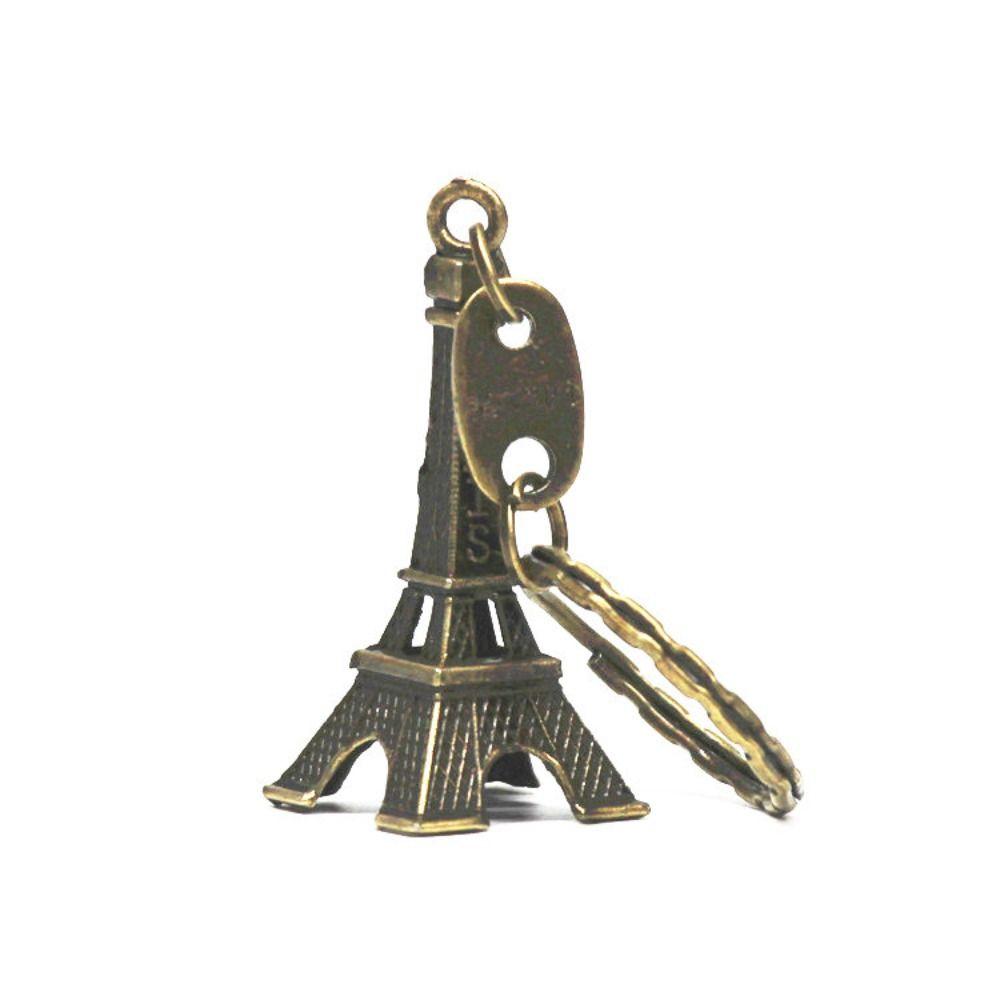 Zinc Zinc Alloy France Tower Keychain Vintage Paris Keyring Creative Eiffel Tower Bag Pendant Bag Hanging