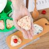 6 отверстий DIY Форма для суши Онигири Рисовые шарики Пресс-форма Треугольная форма для суши Домашняя кухня Инструменты для приготовления бенто