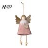 Cute Girl Style Tree Decor Christmas Ornament, Heart Angel Plush Hanging Pendant, Soft Decorative Ornaments for Windows Stuffed Pendant Holiday Party,