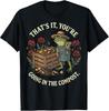 Compost Bound Graphic Tee - Eco-Friendly Humor Shirt