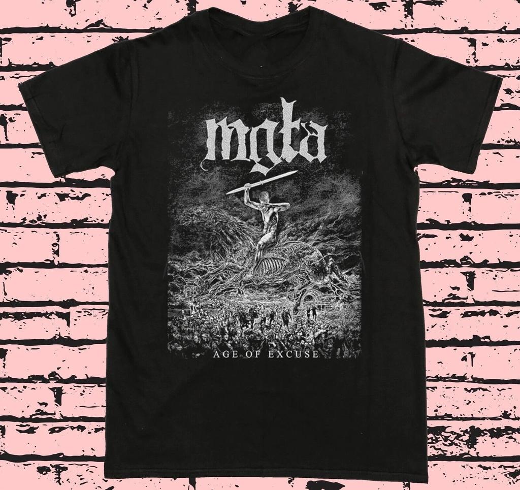 Mgla Age Of Excuse Unisex Black T Shirt Full Size S-5XL