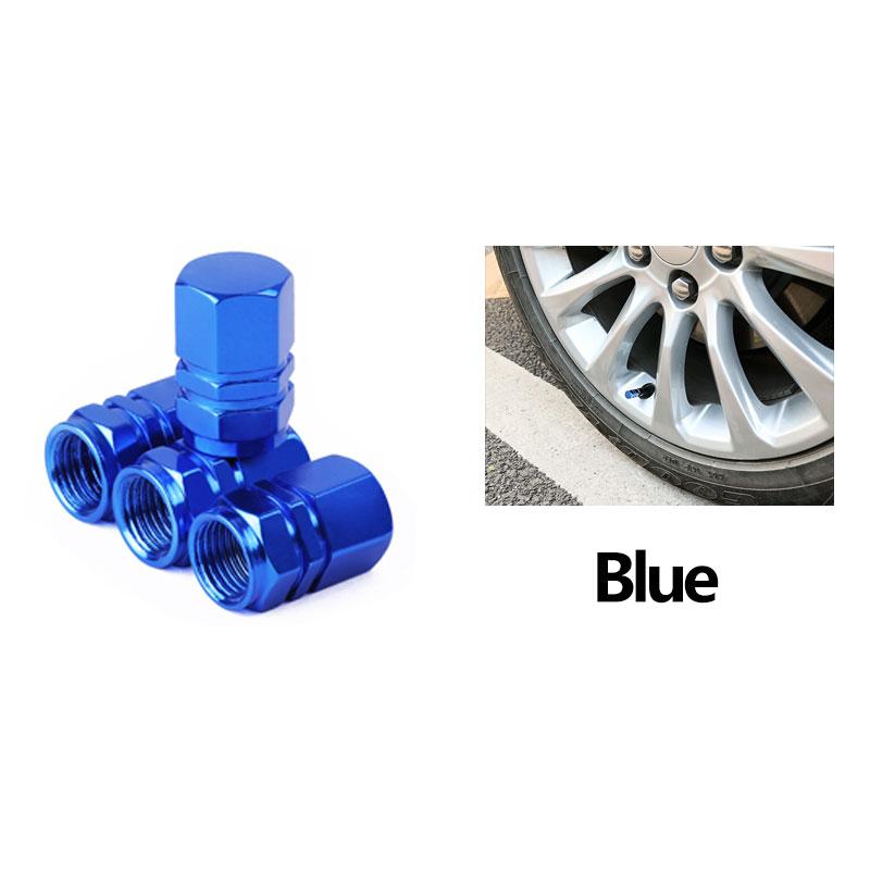Car Wheel Tire Valve Stems Caps Aluminum Tyre Rim Stem Covers Airdust Waterproof for BMW Auto Motorcycle Car Accessories