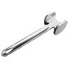 Kitchen Meat Hammer Aluminium Alloy Meat Mallet Round Silver Meat Tenderiser Steak Hammer