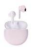 ELECOM Wireless Bluetooth Stylish Round Touch Automatic Macaron Pink LBT-TWS17CSPN Earbuds, 5.3, Headphones, Control, In-Ear, SBC/AAC Compatible,