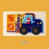 Детский 3D деревянный пазл «Инженерная машина» и игрушка-доска для сопоставления