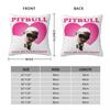 Mr Worldwide Pitbull Pillow Case Cushion Cover Square Printed Pillow Cover Kawaii Pillowcases For Living Room Chair