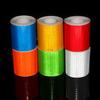 5cm*3M Reflective Car Stickers Outdoor Waterproof Warning Tapes White Red Fluorescent Yellow Reflectors Safety Strip For Bicycle