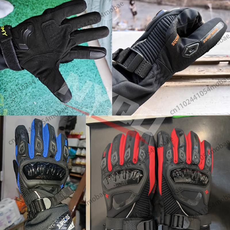 Winter Motorcycle Gloves Windproof Waterproof Guantes Men Motorbike Riding Gloves Touch Screen Motocross Gloves Guantes Moto