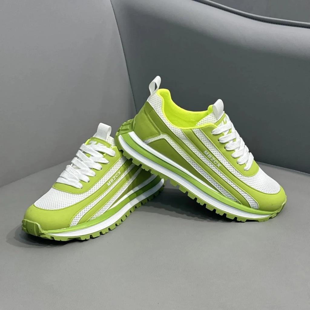 Новые мужские кроссовки сетчатые дышащие спортивные беговые туфли люксовый бренд повседневная обувь для мужчин теннисные тренировочные туфли