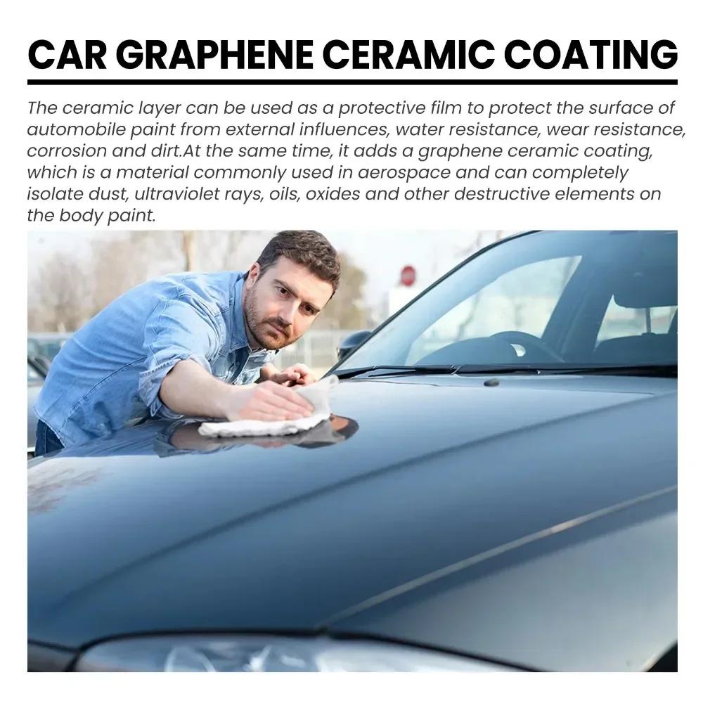 70ml Car Motorcycle Graphene Ceramic Coating Waterproof Detailing Polish for Glass Crystal Protection Liquid