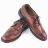 Винтажные туфли Johnston & Murphy Long Wingtip для бизнеса, сделано в США, коричневые, размер 9.5D 27.0-27.5, мужские(ИСПОЛЬЗОВАЛ)