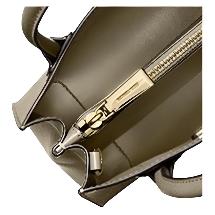 Michael Kors Кожаная сумка-аккордеон Mercer Solid Lock Crossbody Shoulder Bag Средний размер Женские сумки Цвет: Армейский зеленый 30S0GM9M6L-ARMY-GREEN