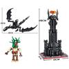 Lord of the Rings Barad-dûr Sauron Tower Model Building Blocks Set for Boys 6-in-1 Kit