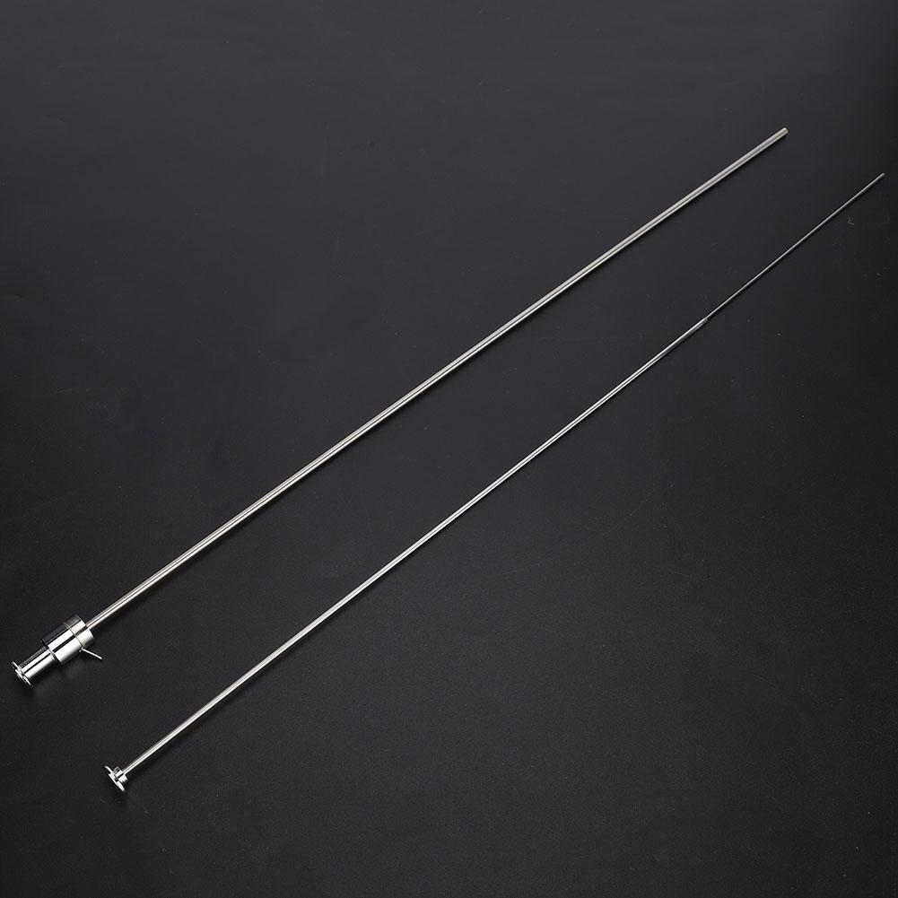 Bovine Insemination Pipe Stainless Steel Snap Spring Type Insemination Needle for Cattle