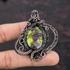 Copper Stichtite Pendant Copper Wire Wrapped Pendant Genuine Gemstone Pendant Wire Wrapped Jewelry Handmade Pendant Copper Jewelry For Gift