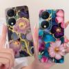 For Honor X7b CLK-LX2 2025 Cute Flower Butterfly Cat Painted Case For HonorX7b X 7B 4G 5G Soft Silicone TPU Phone Cases