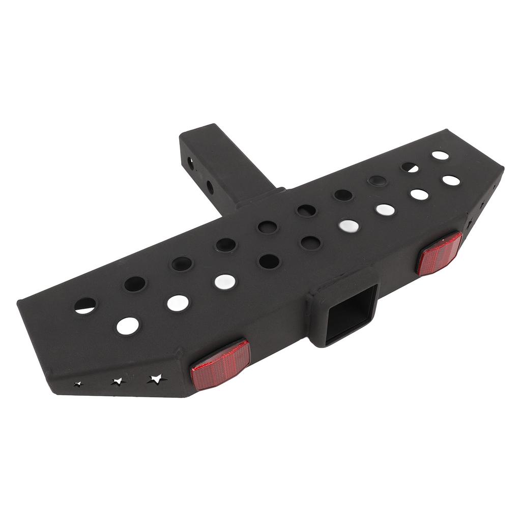 Стальная ступенька для прицепа, 600 фунтов, усиленная защита заднего бампера прицепа с 58-дюймовым штифтом сцепки и