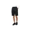 Solid Color Logo Drawstring Shorts Men Bottoms Black 886180-010