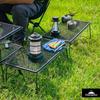 Кемпинговый складной сетчатый стол Moon Stacking Rack, складной металлический стол с расширенным черным корпусом Gear T-238