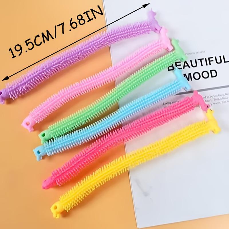 Браслеты-альпаки для релаксации | Тянущиеся игрушки, для подарков на Хэллоуин, Рождество, Пасху, призы для офиса и школы (Случайные цвета)