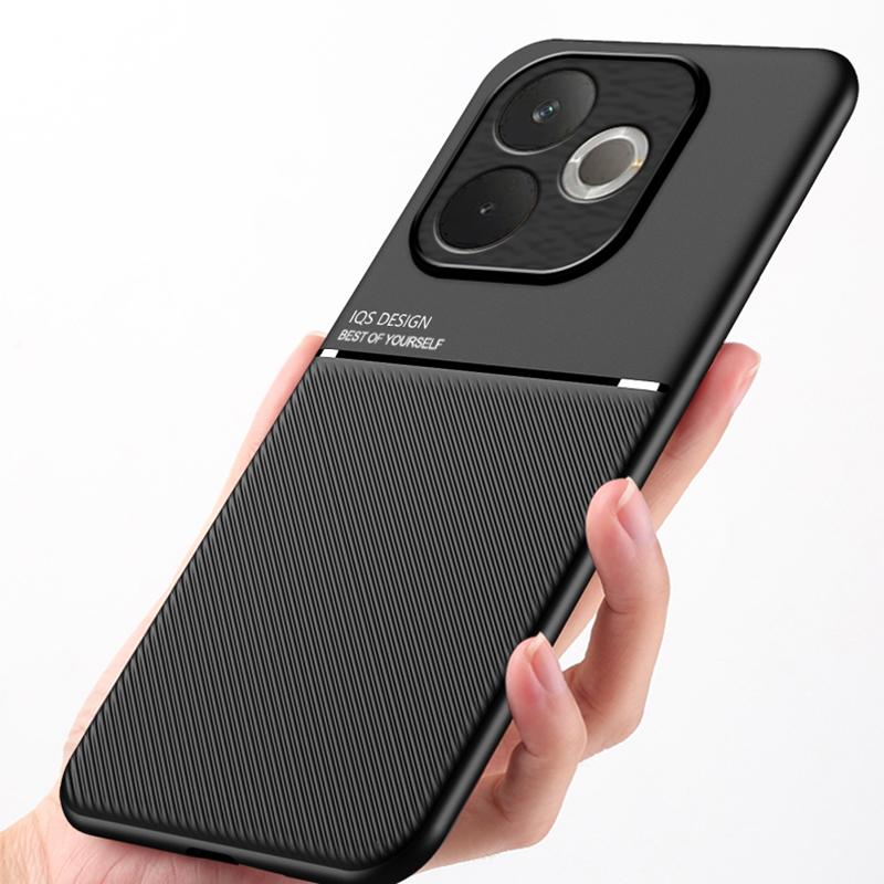 Текстурированный магнитный чехол для OPPO A5 Pro с полной защитой по четырем углам, противоударный и устойчивый к падениям