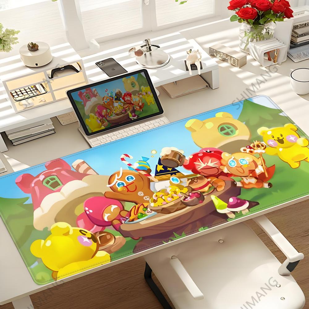 Mouse Pad Non Slip Rubber Mousepad Laptop Gamer Cabinet Cookies Run Kingdom Keyboard Pad Office Computer Gaming Desk Mouse Mat