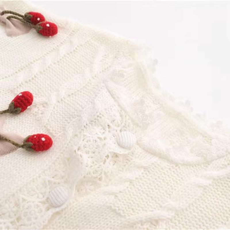 Осень-зима женский кардиган винтажный элегантный роскошный ручной работы с вышивкой Mori Girls сладкий вязаный шерстяной свитер кардиган C-171