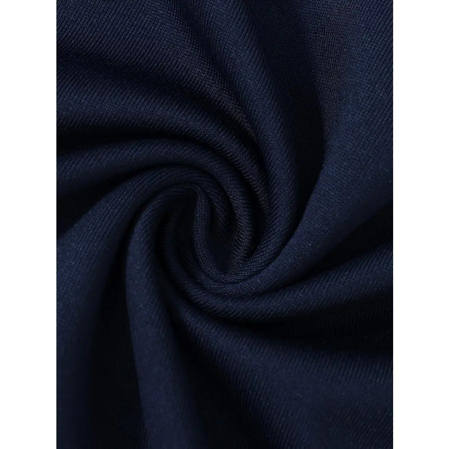 USA Print Short Sleeve T-Shirt For Male, Comfy Elastic Crew Neck Top, Men's Clothing For Summer Daily Wear & Workout