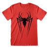 Футболка Marvel Comics Человек-Паук Черный Символ Паука Официально Лицензированный Мерч